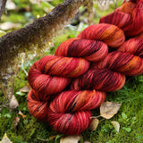 Bad Sheep Yarn - Fingering (Red Dragon)
