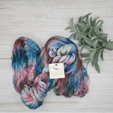 Wild Sage Wool - Rosemary Fingering Shimmer (Dawn & Bloom)