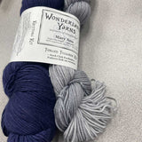 Wonderland Yarns - Sock Kit (Forged Filigree)
