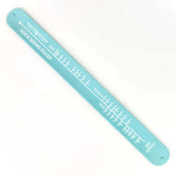 Sock Sizing Bracelet Ruler (Sea Glass)