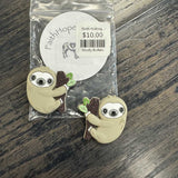 Sloth Knitting Stoppers
