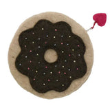 Donut Felt Notions Bag (Chocolate)