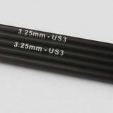 6" Karbonz Double Point (Knit Pro)