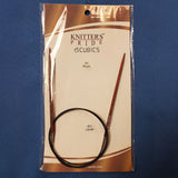 32" Cubics Wooden Circular Needle (Knitter's Pride)