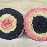 Wonderland Yarns - Mary Ann Blossoms (Split Shade, #63 Solara Bells)