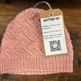 The Irma Hat (Knitting 101) September 13, 27 & October 11