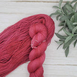 Wild Sage Wool - Basil Fingering (Rosey Mist)