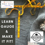 Learn Gauge & Make It Fit! - Jill from Knit Sisu (Tues, Sept 16, 6-8 PM)