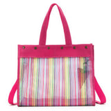 Della Q - Maker's Mesh Tote (Rainbow - Bloom)