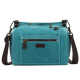 Della Q - Maker's Canvas Rucksack (Teal)
