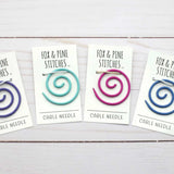 Colorful Spiral | Cable Needle