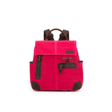 Della Q - Maker's Canvas Midi Backpack (Vivid Rose)