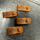 WBYC Leather Tag