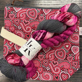 Handmade Bag & Sock Set (Paisley Pattern)