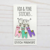 Stitch Markers (Chillin' Llama)