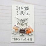 Stitch Markers (Cozy Cats)