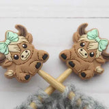 Stitch Stoppers ( Baby Highland Cow)