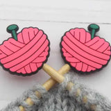 Stitch Stoppers (Heart Yarn Ball)
