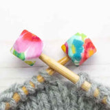 Stitch Stoppers (Spring Floral Hexagon)