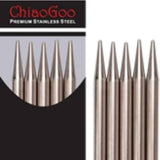 ChiaoGoo - 6" Stainless Steel Double Point Needle