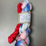 Three by the Sea Designs - Saniebel Sock Set (Red, White & Bloom!)