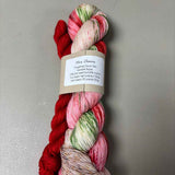 Three by the Sea Designs - Saniebel Sock Set (Mrs. Claus)