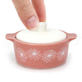 Pyrex Inspired (Pink Daisy)