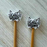 Three by the Sea Designs - Needle Stoppers (Cat Mom)