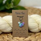 Three by the Sea Designs - Stitch Marker (All American Mouse, Blue)