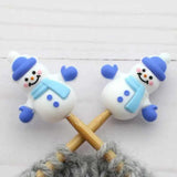 Stitch Stoppers (Blue Hat Snowman)