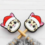 Stitch Stoppers (Christmas Kitty)