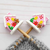 Stitch Stoppers (Pink Gingerbread House)