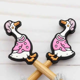 Stitch Stoppers (Porch Goose Pink Dress)
