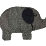 Elephant Felt Notions Bag  (Grey)