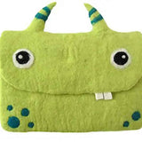 Monsters Felt Notions Bag (Green, Large)