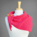Ikigai Fiber - Berry Shawl (Geranium)
