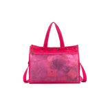 Della Q - Maker's Mesh Tote (Vivid Rose)