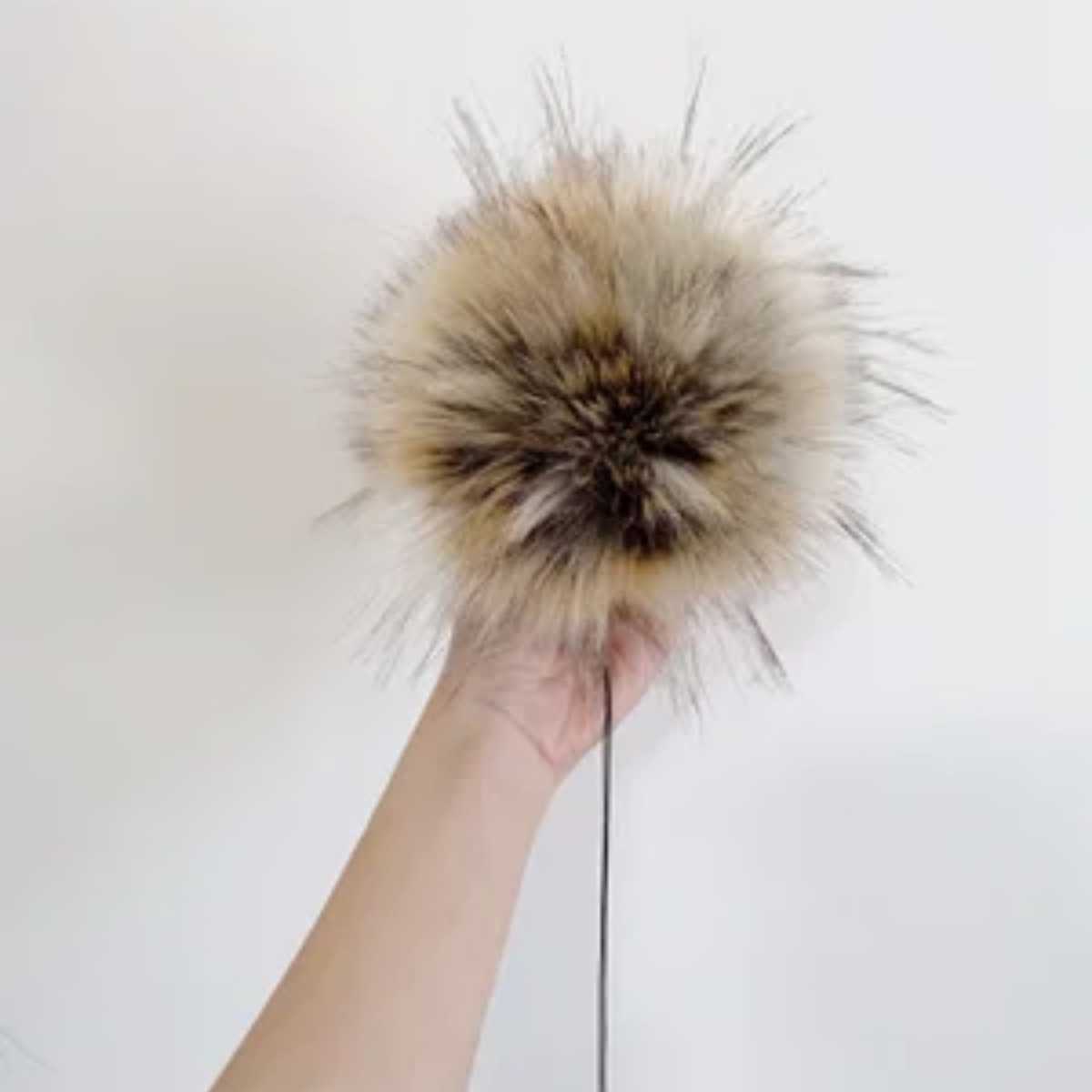 Handmade Faux Fur Pom