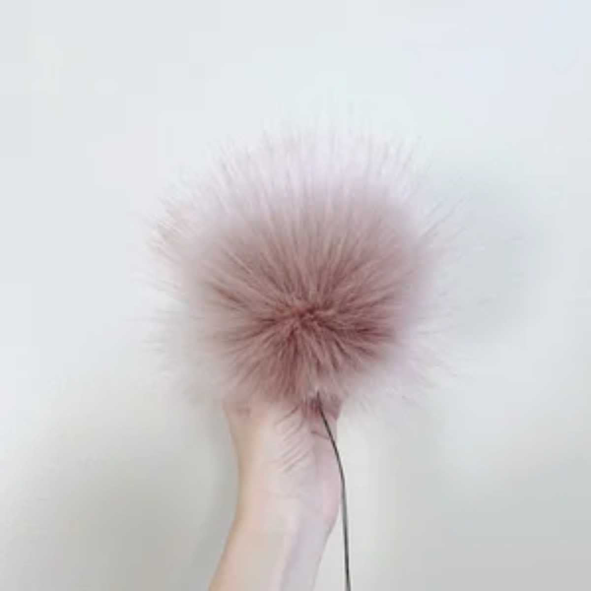 Handmade Faux Fur Pom