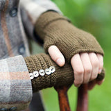 Welted Fingerless Gloves Pattern