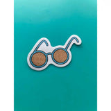 Vinyl Sticker - Yarn Glasses