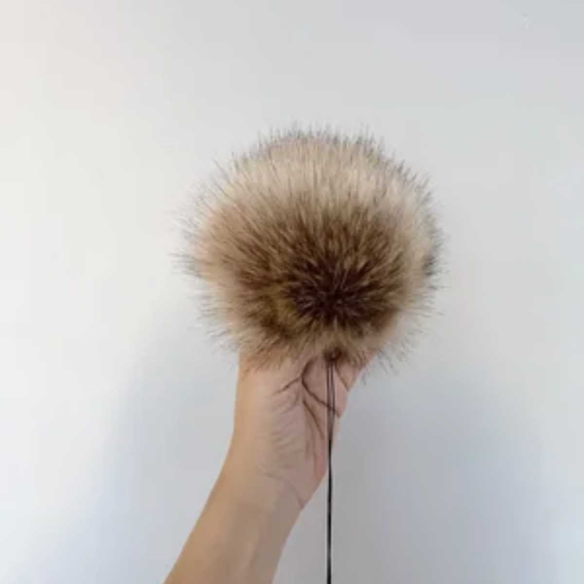 Handmade Faux Fur Pom