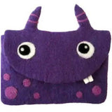Monsters Felt Notions Bag (Purple, Small)