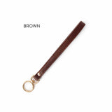 Yarn to Go Carousel Wide Ring Wrist Strap (Brown)