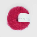Knitting for Olive - Soft Silk Mohair (Raspberry Red)