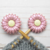Stitch Stoppers (Pink Shimmer Daisy)