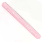 Sock Sizing Bracelet Ruler (Petal Pink)