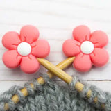 Stitch Stoppers (Pink Flower)