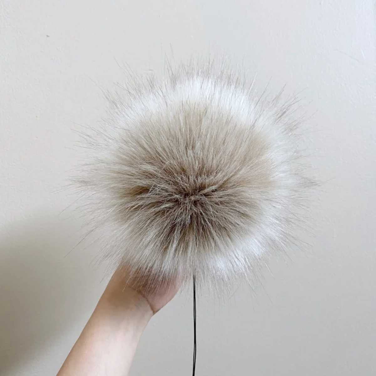 Handmade Faux Fur Pom