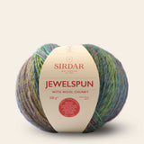 SIRDAR - SIRDAR Jewelspun With Wool Chunky (0201 Emerald Shore)